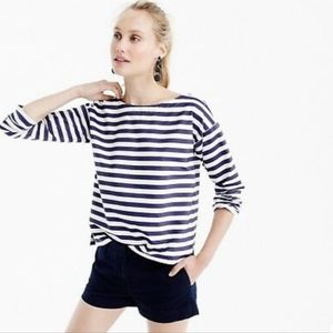 Thomas Mason for J Crew Boat Neck Top 0